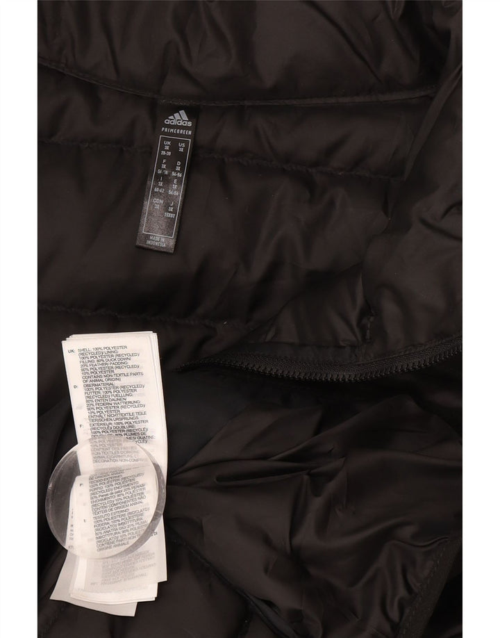 Adidas Womens Primegreen UK 28/30 3XL Black Polyester