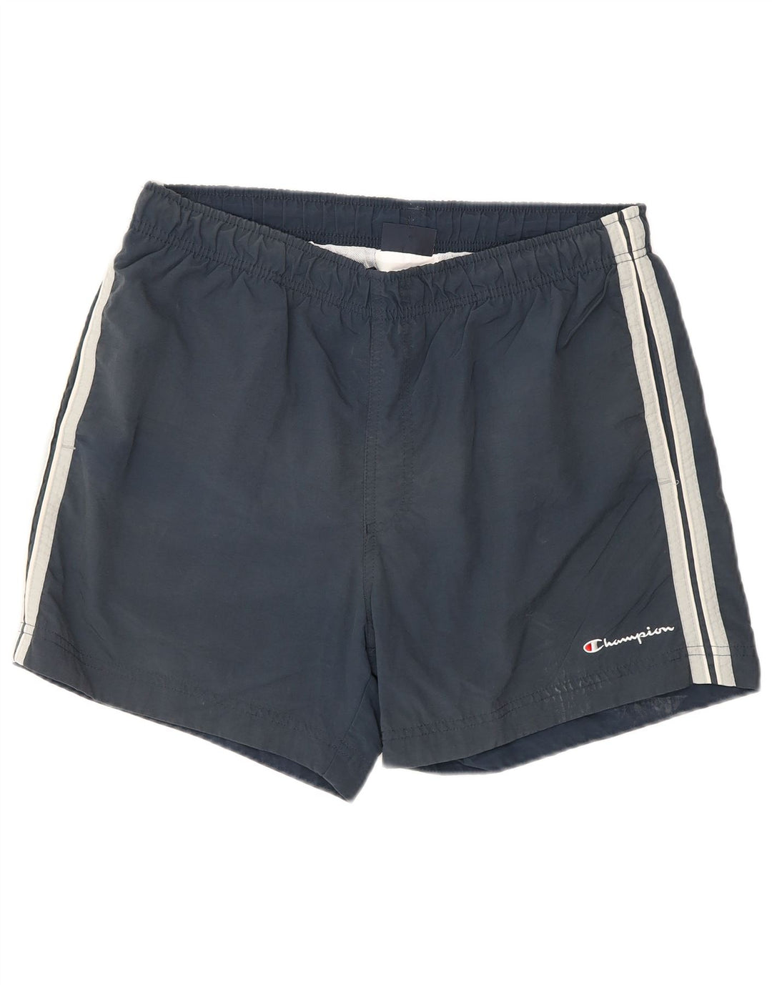 CHAMPION Mens Sport Shorts Large  Navy Blue Polyester
