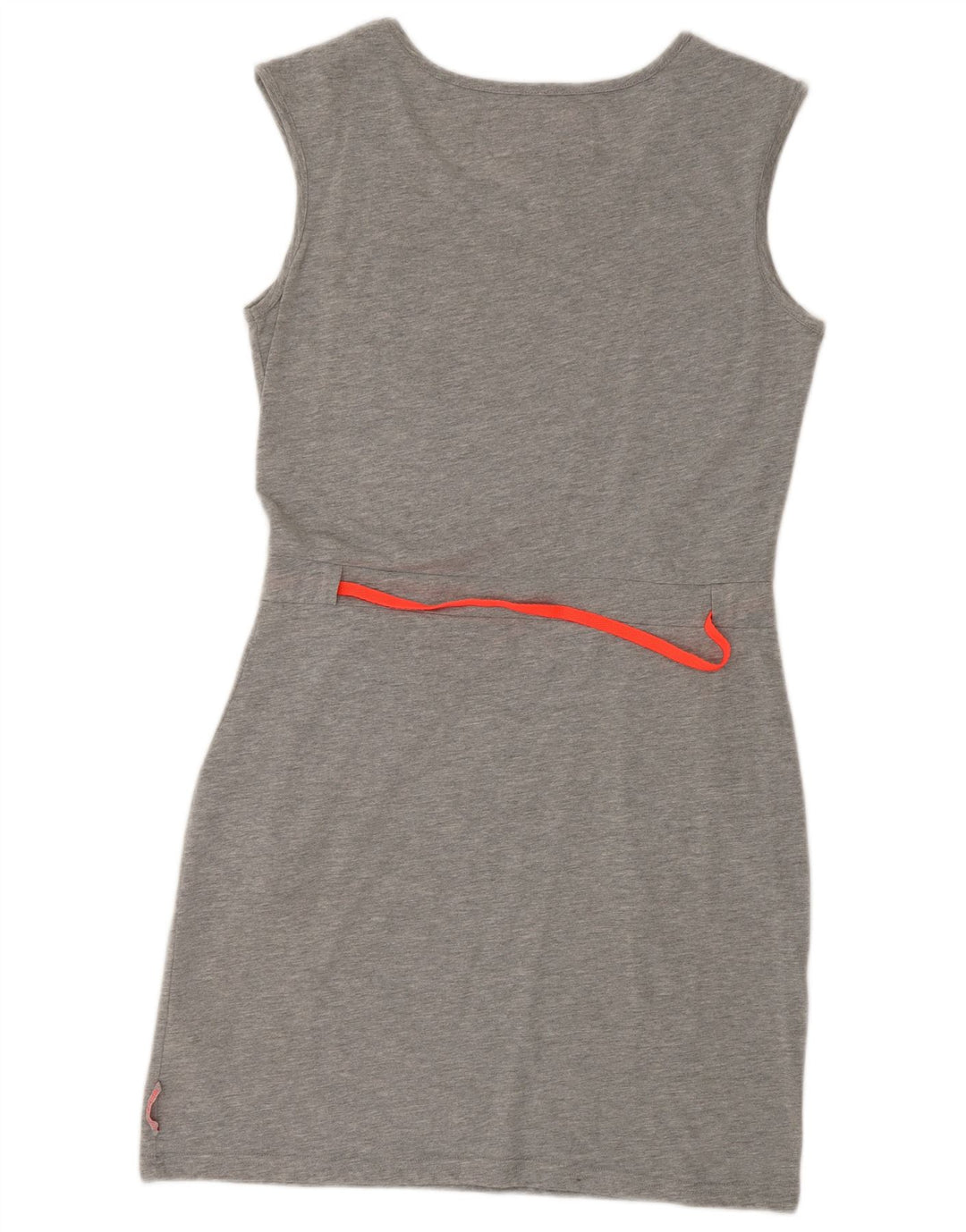 Superdry Womens Sleeveless Sheath Dress UK 14 Large Grey Polyester