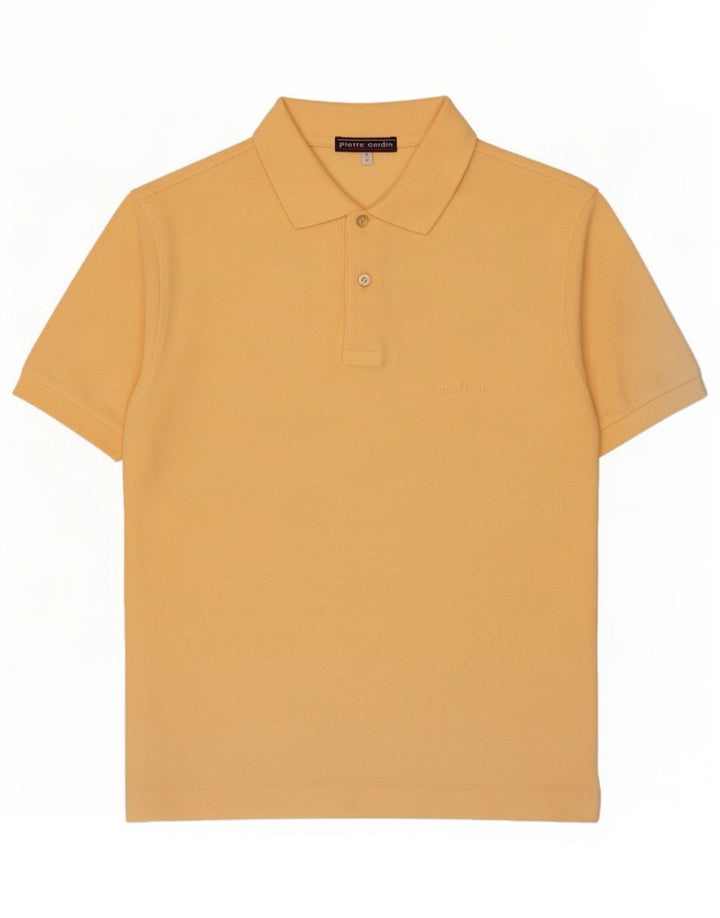 Pierre Cardin Mens Polo Shirt Medium Yellow