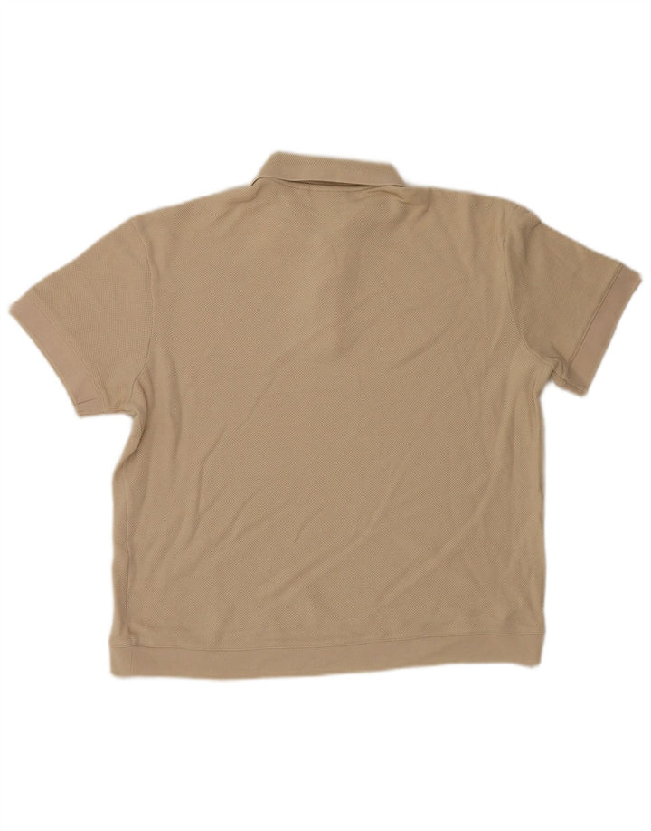 Calvin Klein Mens Polo Shirt Medium Beige