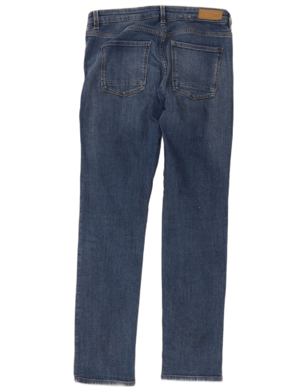 Esprit Womens Straight Jeans W30 L32 Blue Cotton