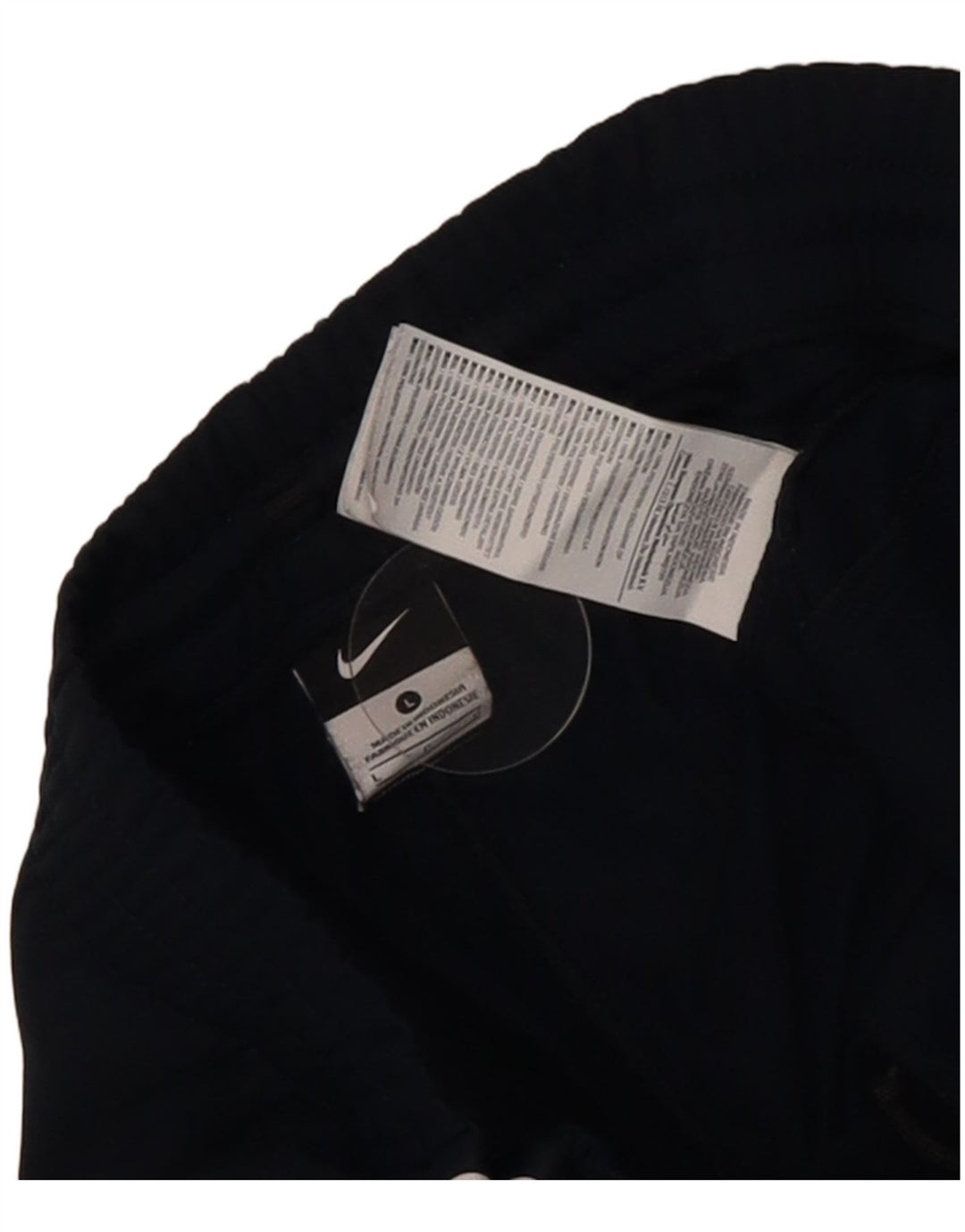 Nike Mens Tracksuit Trousers Joggers Large Navy Blue Polyester