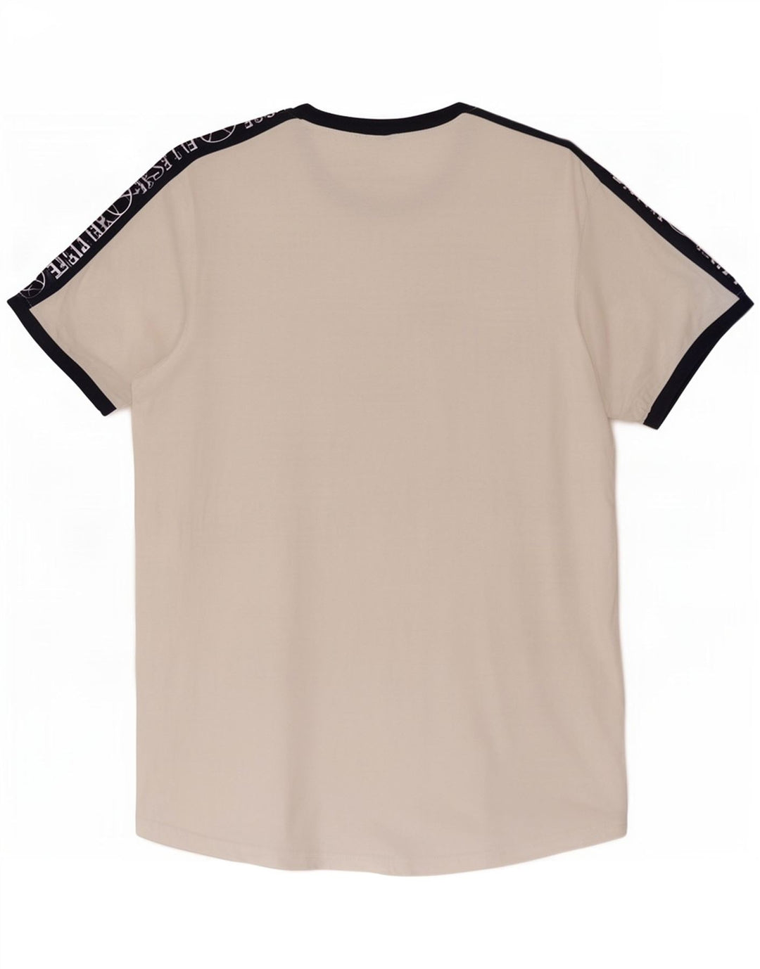 Ellesse Mens Graphic T-Shirt Top Medium White Colourblock