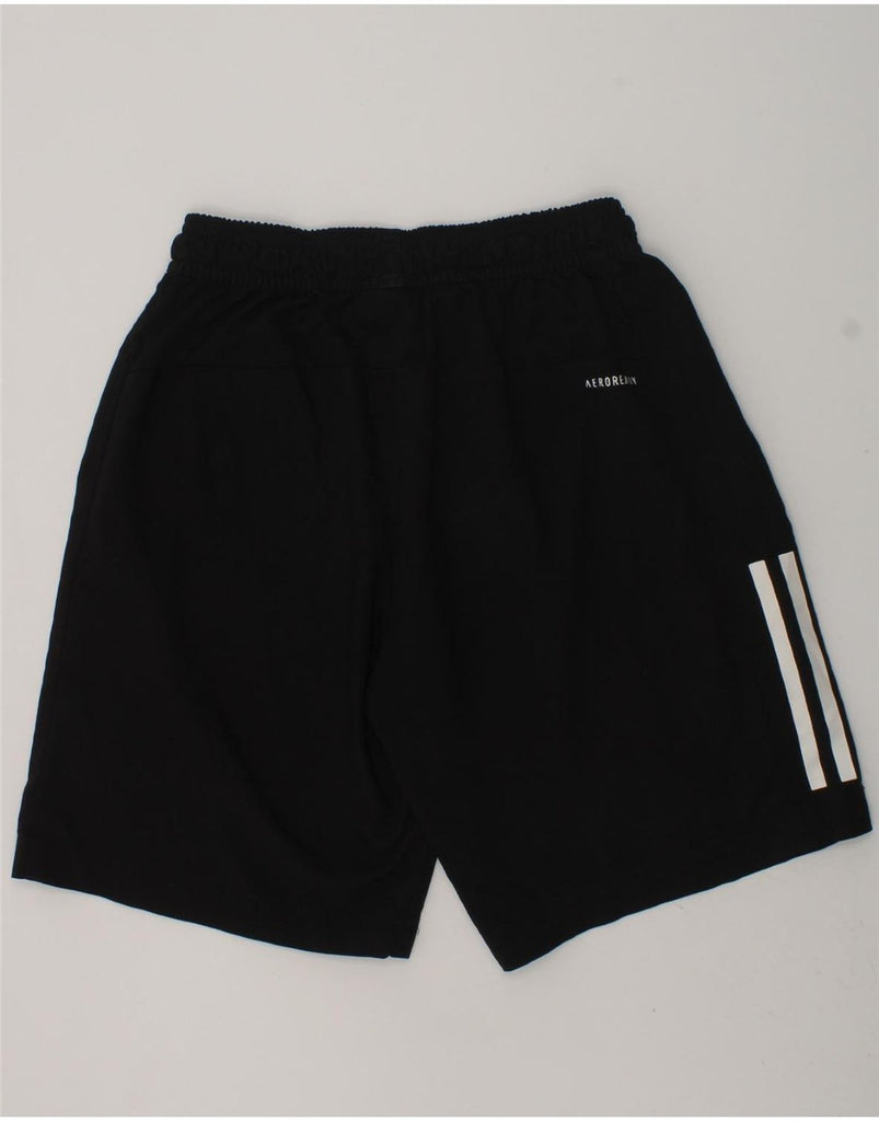 ADIDAS Boys Sport Shorts 11-12 Years Black Polyester | Vintage Adidas | Thrift | Second-Hand Adidas | Used Clothing | Messina Hembry 