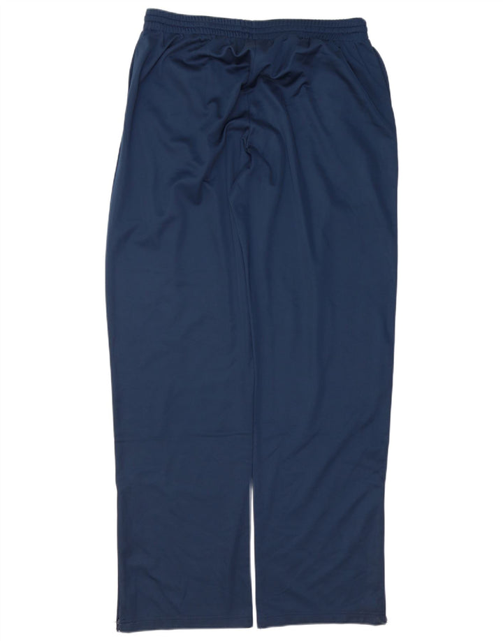 Asics Mens Tracksuit Trousers 2XL  Navy Blue Polyester