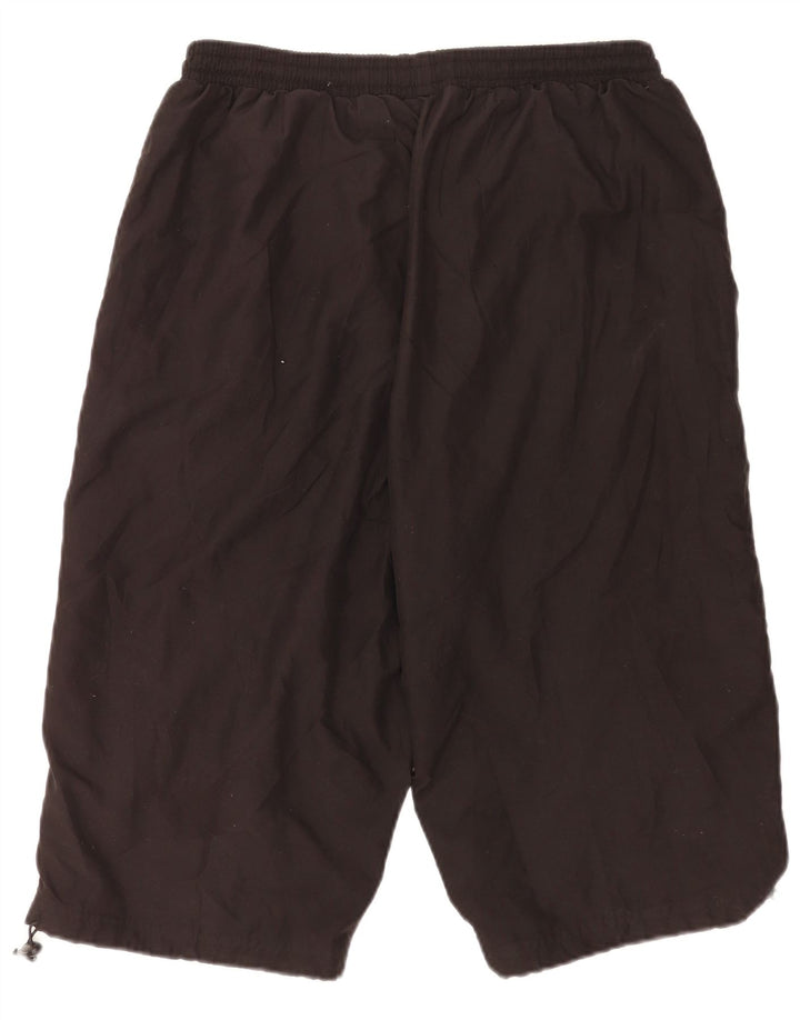 Umbro Mens Bermuda Sport Shorts Large Black Polyester