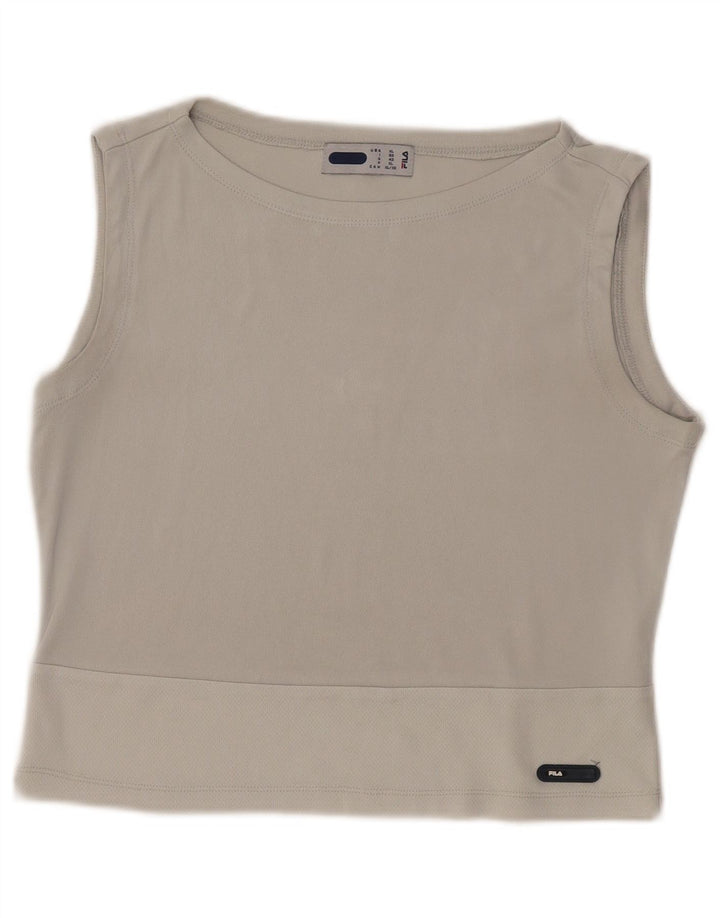 Fila Womens Crop Vest Top IT 50 XL Grey