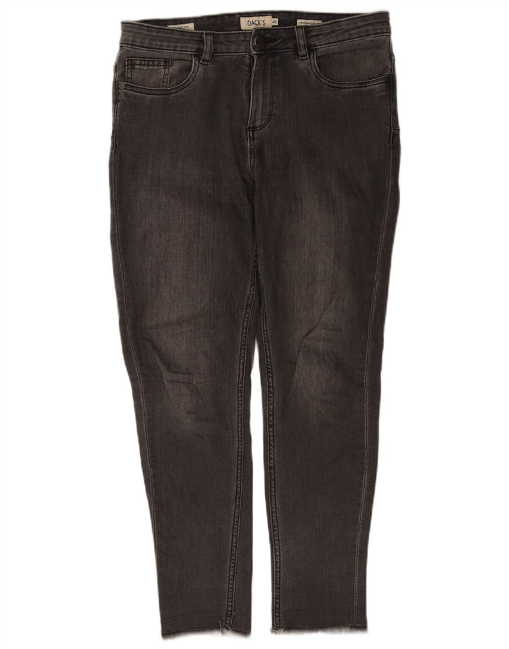 Dack's Womens Crop Skinny Jeans IT 46 Large W30 L26 Grey