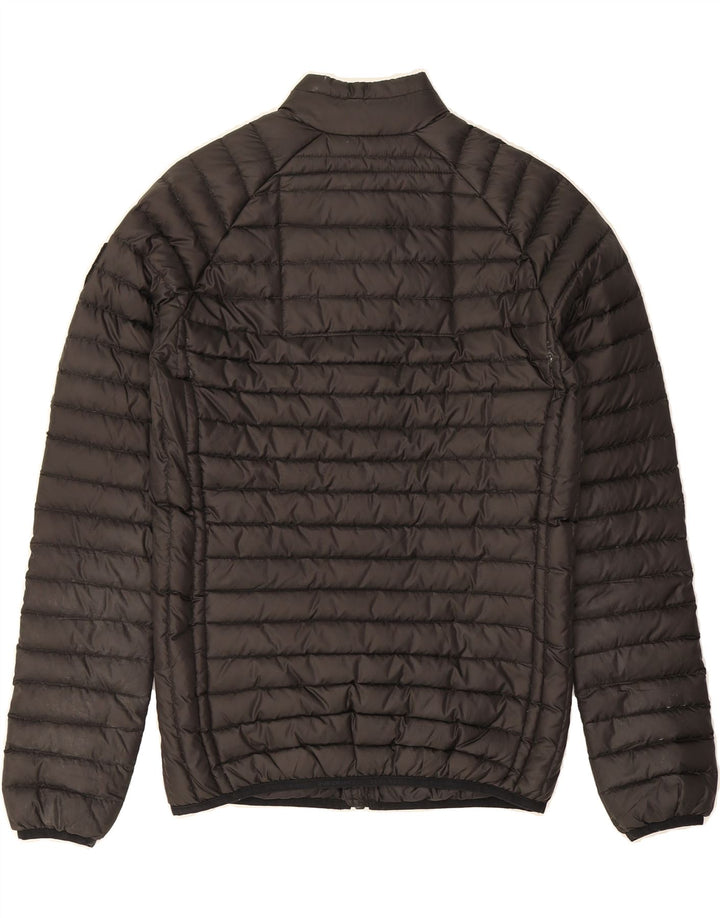 SUPERDRY Mens Padded Jacket UK 34 XS Black Polyester Vintage Superdry and Second-Hand Superdry from Messina Hembry 