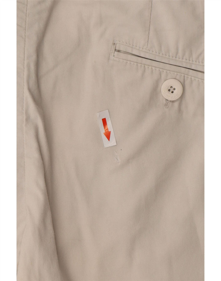 Jeckerson Womens Chino Shorts  W31 Medium Beige Cotton