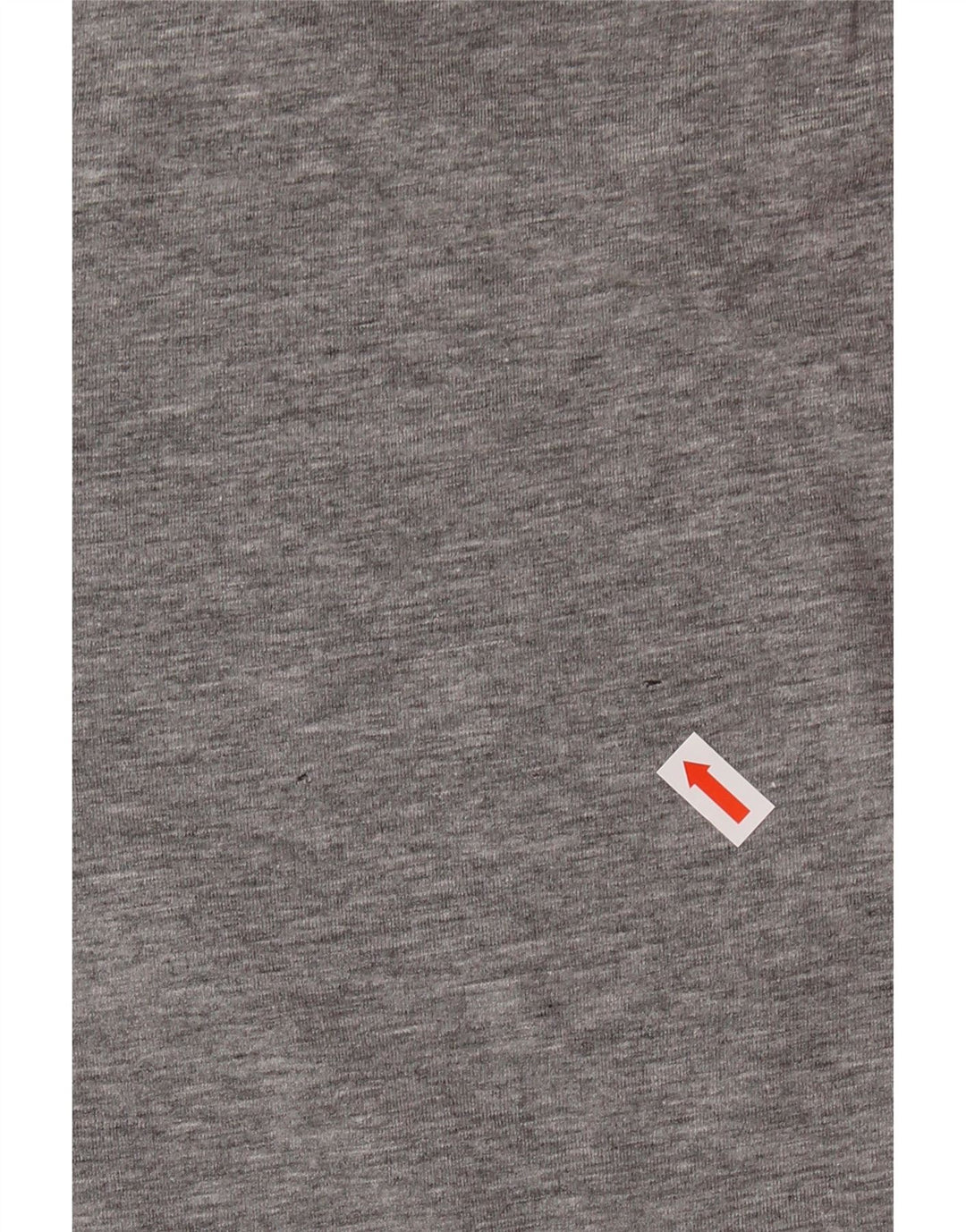 ELLESSE Womens Graphic T-Shirt Top UK 10 Small Grey Flecked Cotton