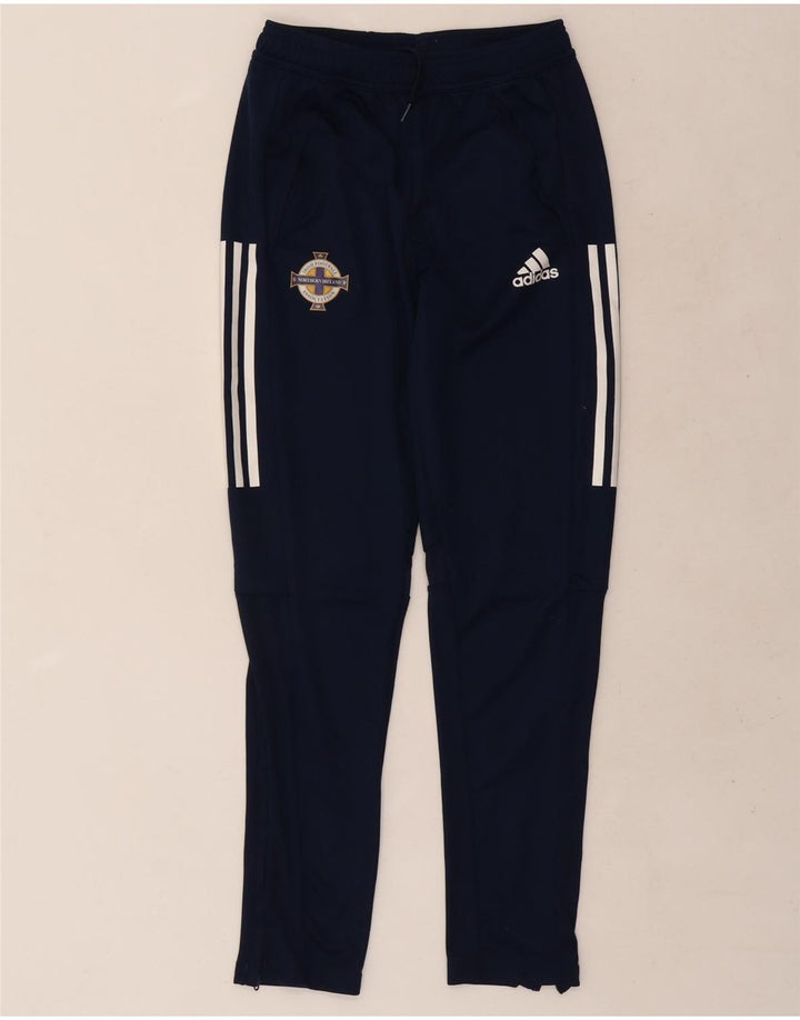 Adidas Boys Tracksuit Trousers 13-14 Years Navy Blue