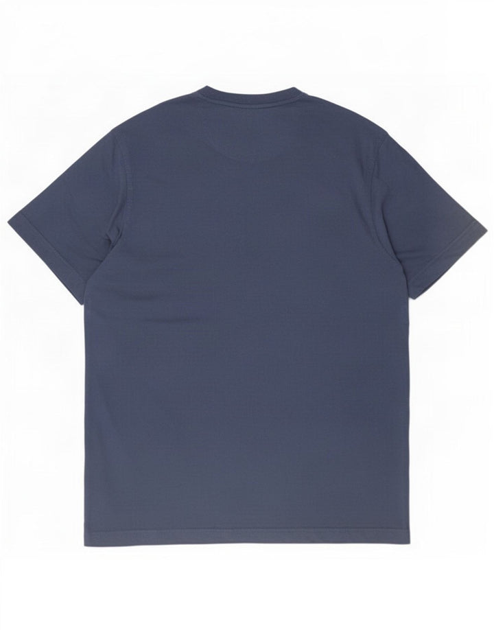 Wrangler Mens T-Shirt Top Medium Blue Cotton