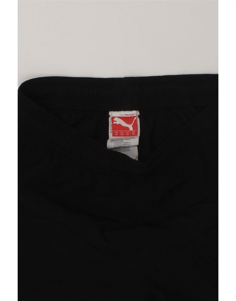 PUMA Boys Sport Shorts 9-10 Years Black Polyester | Vintage Puma | Thrift | Second-Hand Puma | Used Clothing | Messina Hembry 