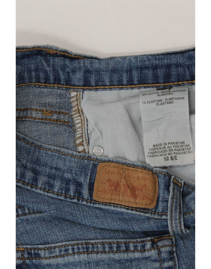 Levi's Womens 529 Curvy Bootcut Jeans US 10 Large W30 L29 Blue Cotton