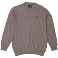 Lyle & Scott Mens Crew Neck Jumper Sweater XL Grey Cotton