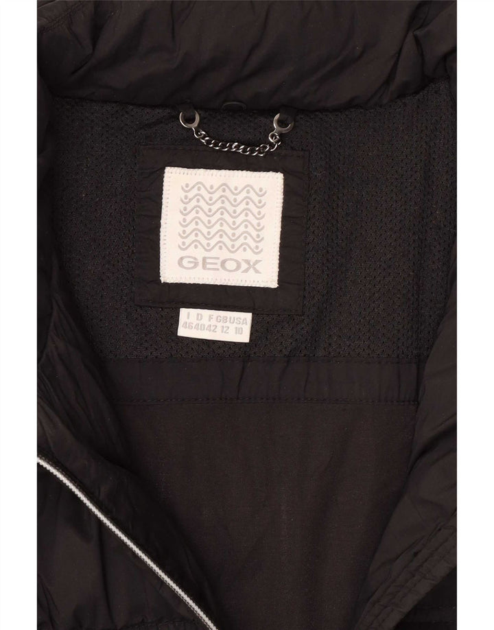 Geox Womens Padded Jacket UK 12 Medium Black