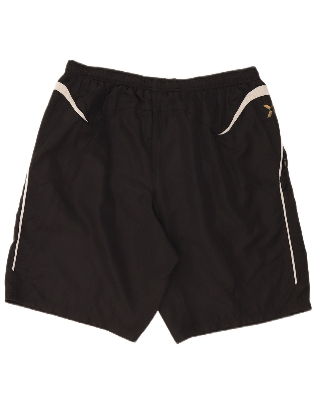 Umbro Mens Sport Shorts 2XL Black Colourblock Polyester