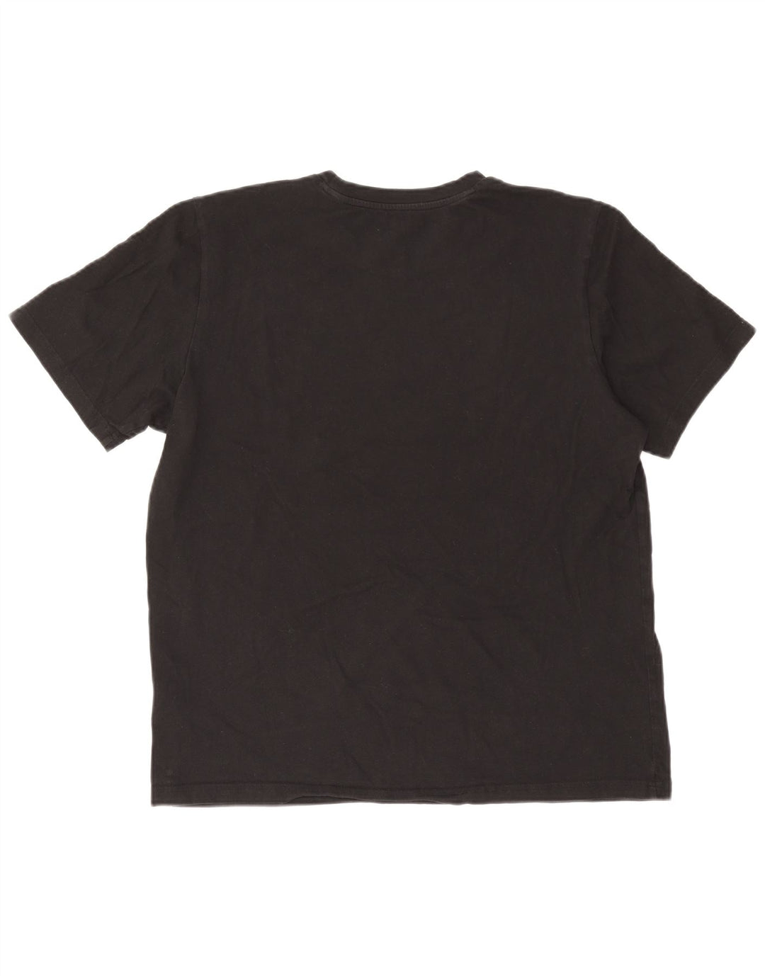 ADIDAS Mens Graphic T-Shirt Top Large Black Cotton