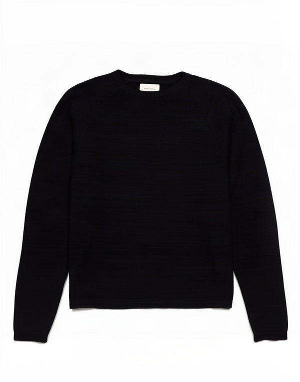 Jack & Jones Mens Crew Neck Jumper Sweater XL Navy Blue Cotton