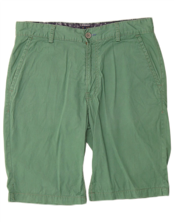 Lee Mens Chino Shorts W31 Medium Green Cotton
