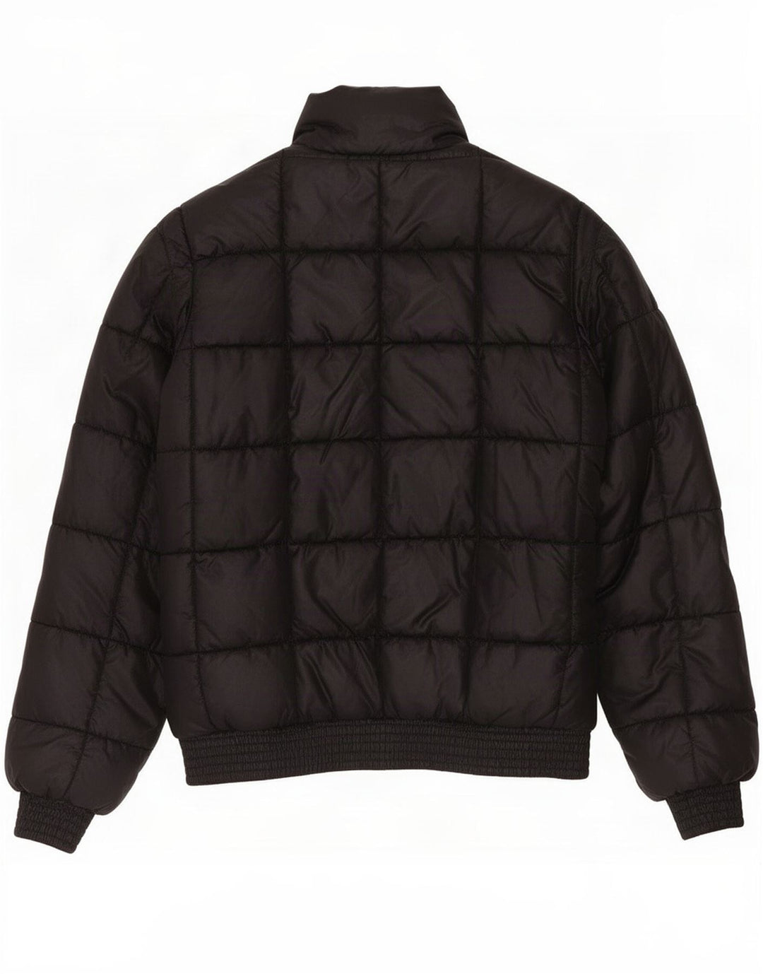 Puma Womens Padded Jacket UK 14 Medium Black Nylon