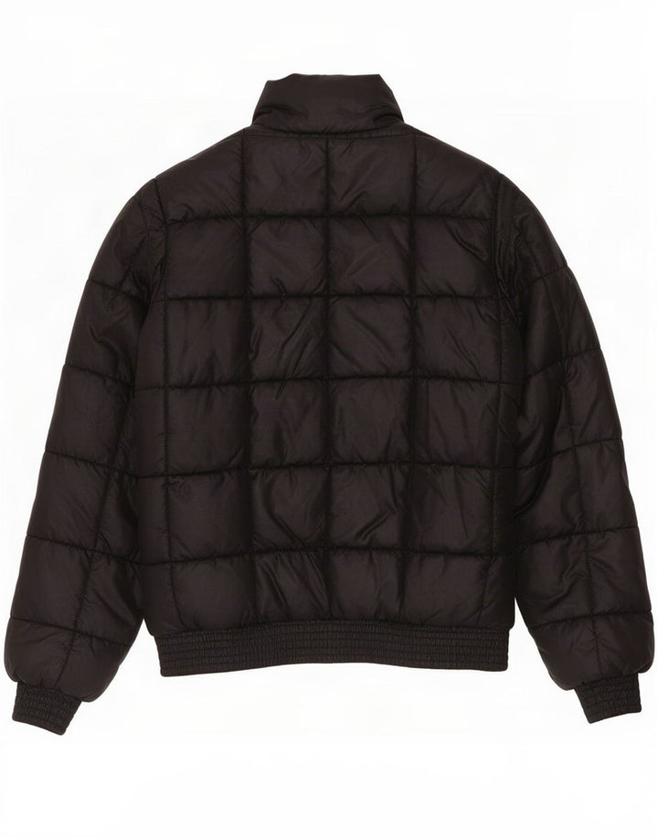 Puma Womens Padded Jacket UK 14 Medium Black Nylon