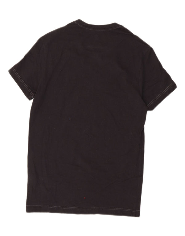Calvin Klein Jeans Mens Graphic T-Shirt Top Small Black Cotton