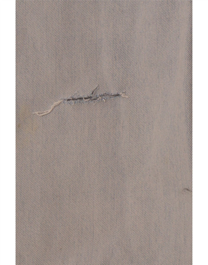 Wrangler Womens High Waist Tapered Jeans W24 L30  Blue