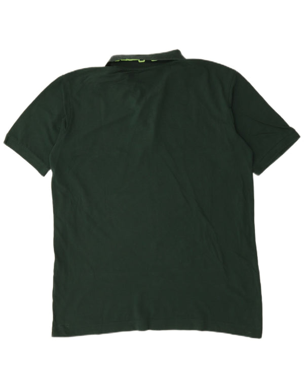Kappa Mens Polo Shirt 2XL Green Cotton