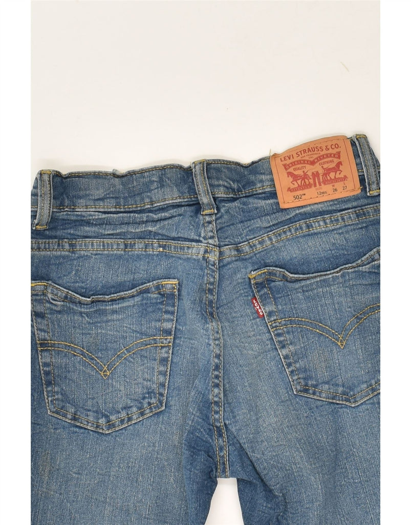 LEVI'S Boys 502 Regular Fit Tapered Jeans 11-12 Years W26 L27 Blue Cotton | Vintage Levi's | Thrift | Second-Hand Levi's | Used Clothing | Messina Hembry 