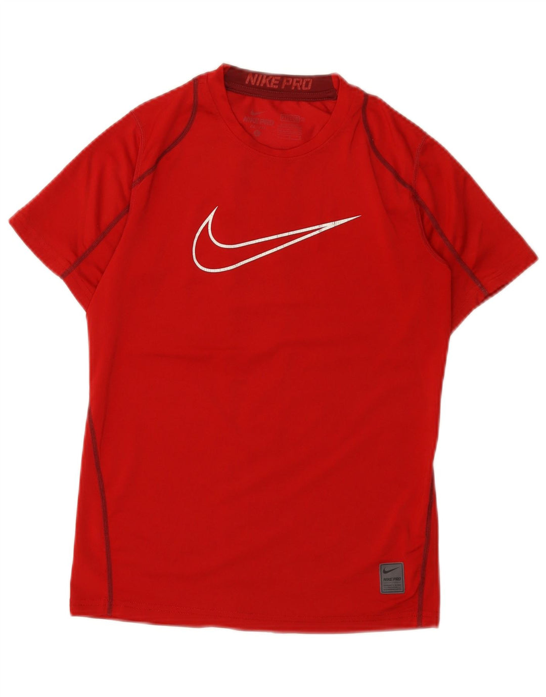 Nike Boys Dri Fit Graphic T-Shirt Top 12-13 Years Large  Red Polyester