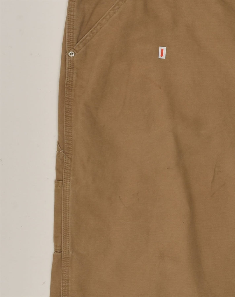 WRANGLER Mens Utility Slim Chino Trousers W42 L32  Brown Cotton | Vintage Wrangler | Thrift | Second-Hand Wrangler | Used Clothing | Messina Hembry 