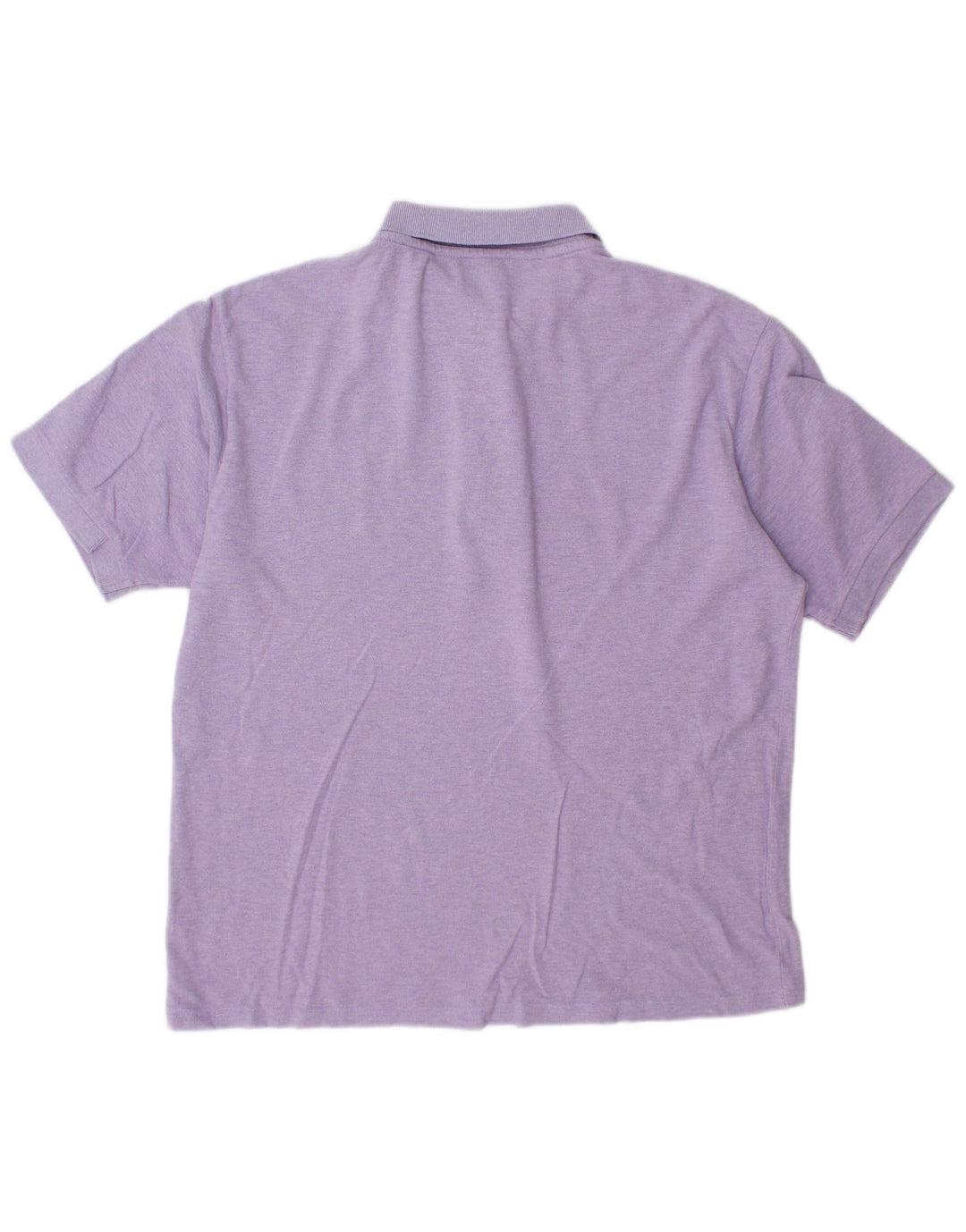 KAPPA Mens Polo Shirt Large Purple Flecked