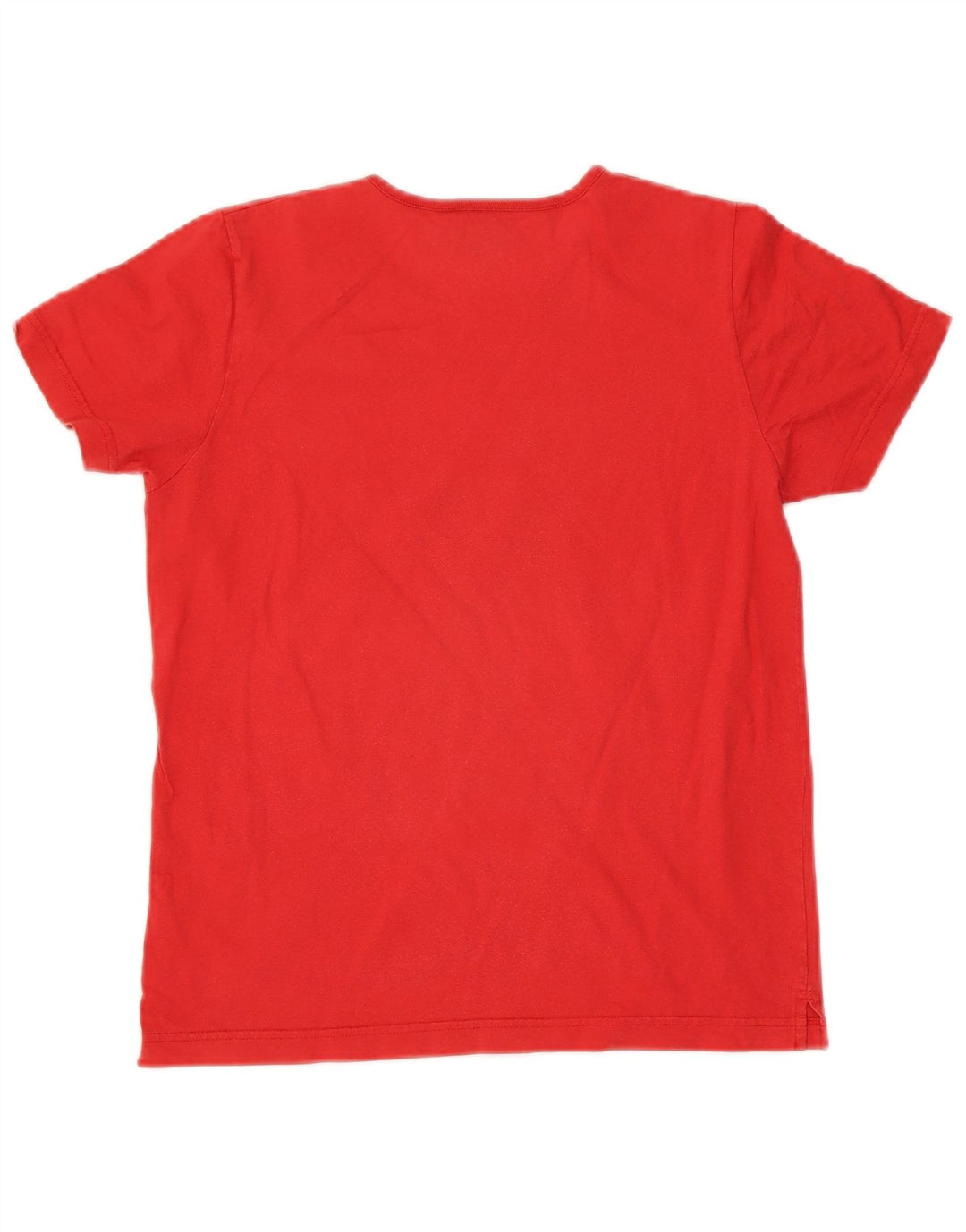 Champion Womens Graphic T-Shirt Top UK 12 Medium Red