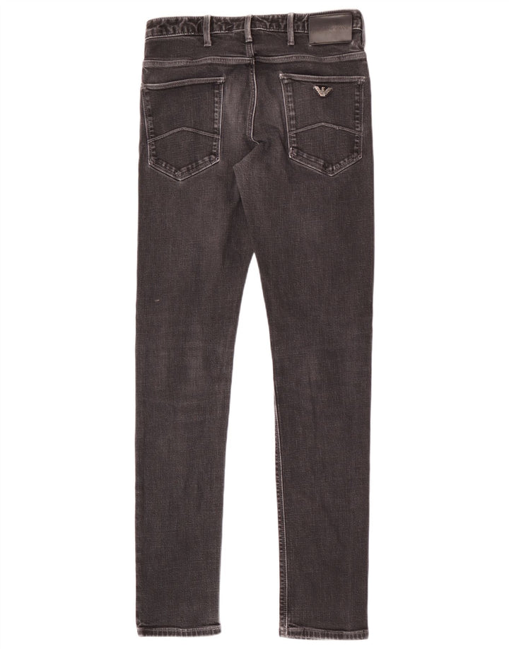 Emporio Armani Womens Slim Jeans W28 L33 Black