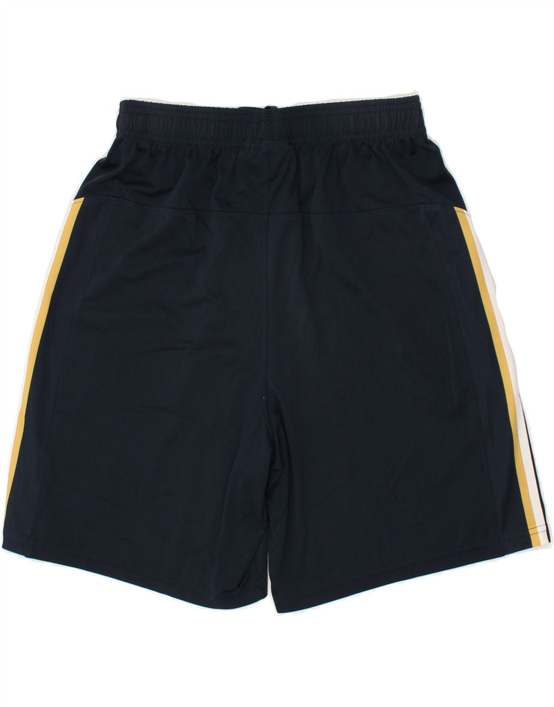UNDER ARMOUR Mens Sport Shorts Small Navy Blue Colourblock | Vintage Under Armour | Thrift | Second-Hand Under Armour | Used Clothing | Messina Hembry 