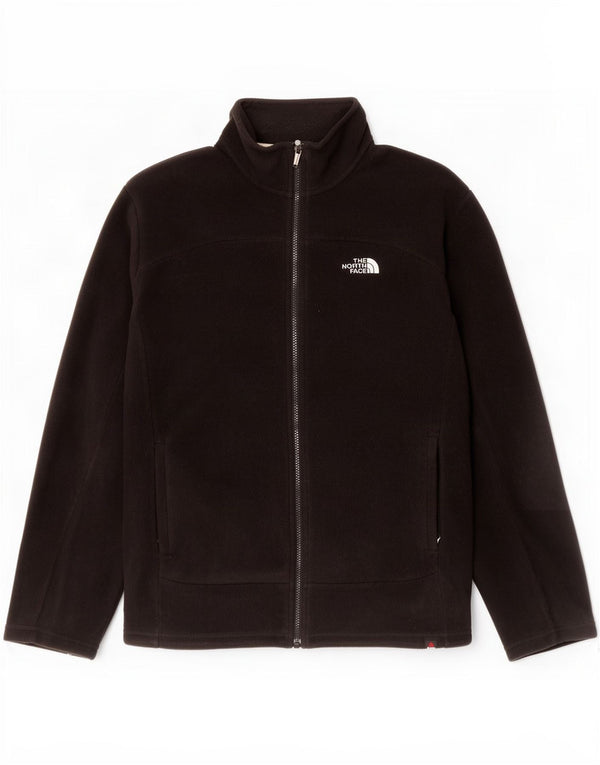 The North Face Mens Fleece Jacket UK 40 Large Black Polyester