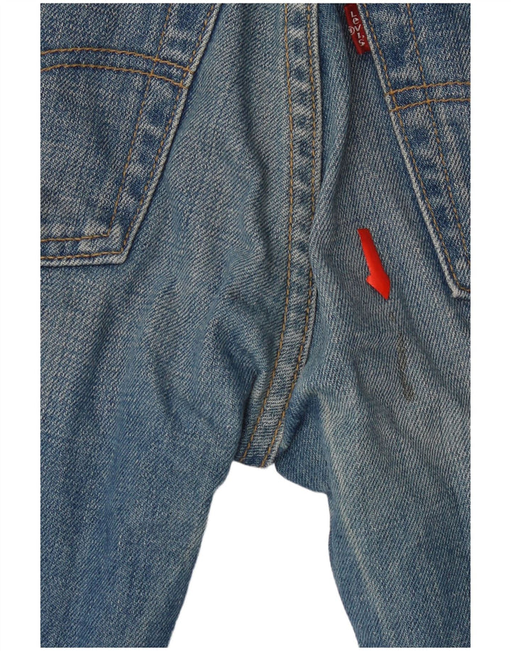 Levi's Mens 501 Straight Jeans W27 L32 Blue Cotton