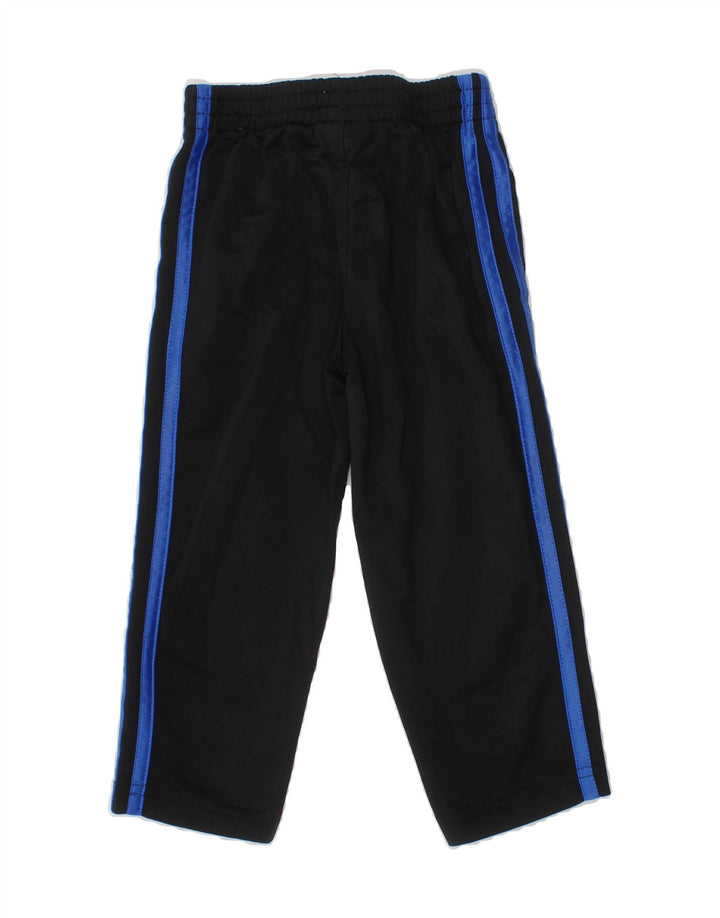 ADIDAS Baby Boys Tracksuit Trousers 18-24 Months  Black Polyester Vintage Adidas and Second-Hand Adidas from Messina Hembry 