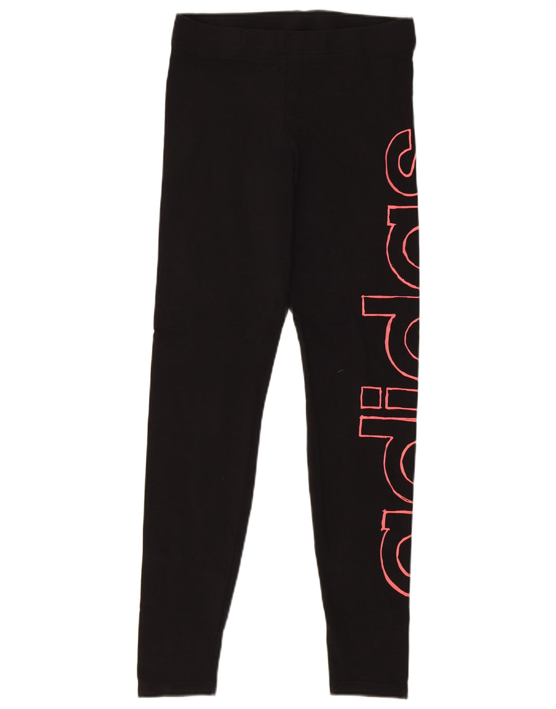 Adidas Girls Graphic Leggings 14-15 Years  Black