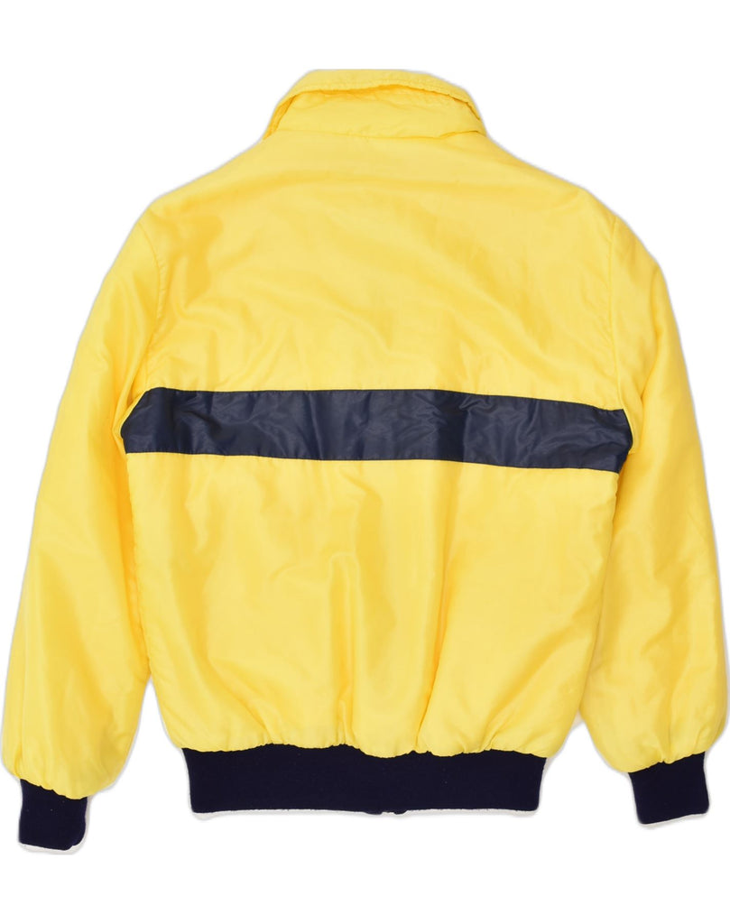 VINTAGE Mens Padded Bomber Jacket EU 50 Large  Yellow | Vintage Vintage | Thrift | Second-Hand Vintage | Used Clothing | Messina Hembry 