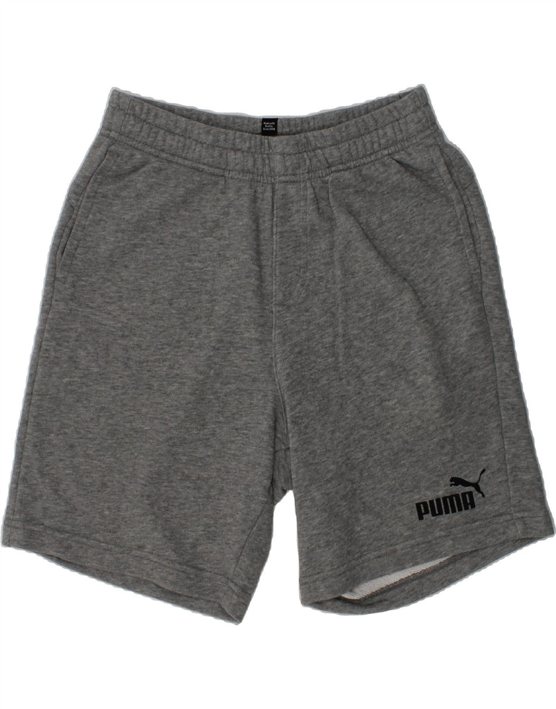 PUMA Boys Sport Shorts 13-14 Years Grey | Vintage Puma | Thrift | Second-Hand Puma | Used Clothing | Messina Hembry 