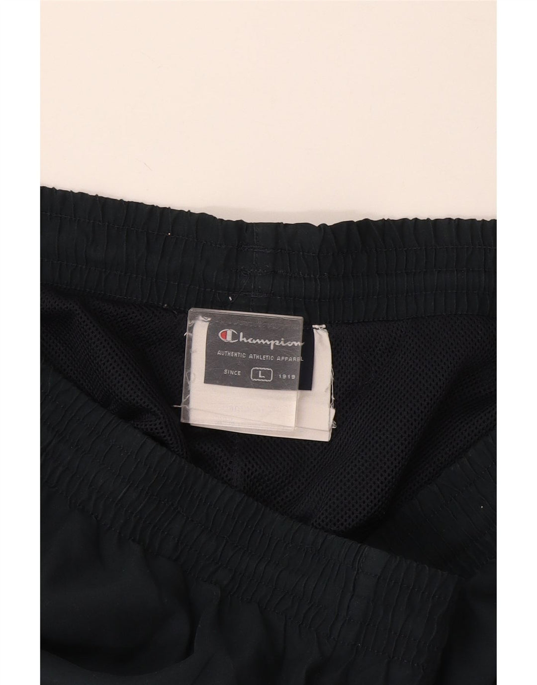 Champion Mens Tracksuit Trousers Large Navy Blue Colourblock Polyester