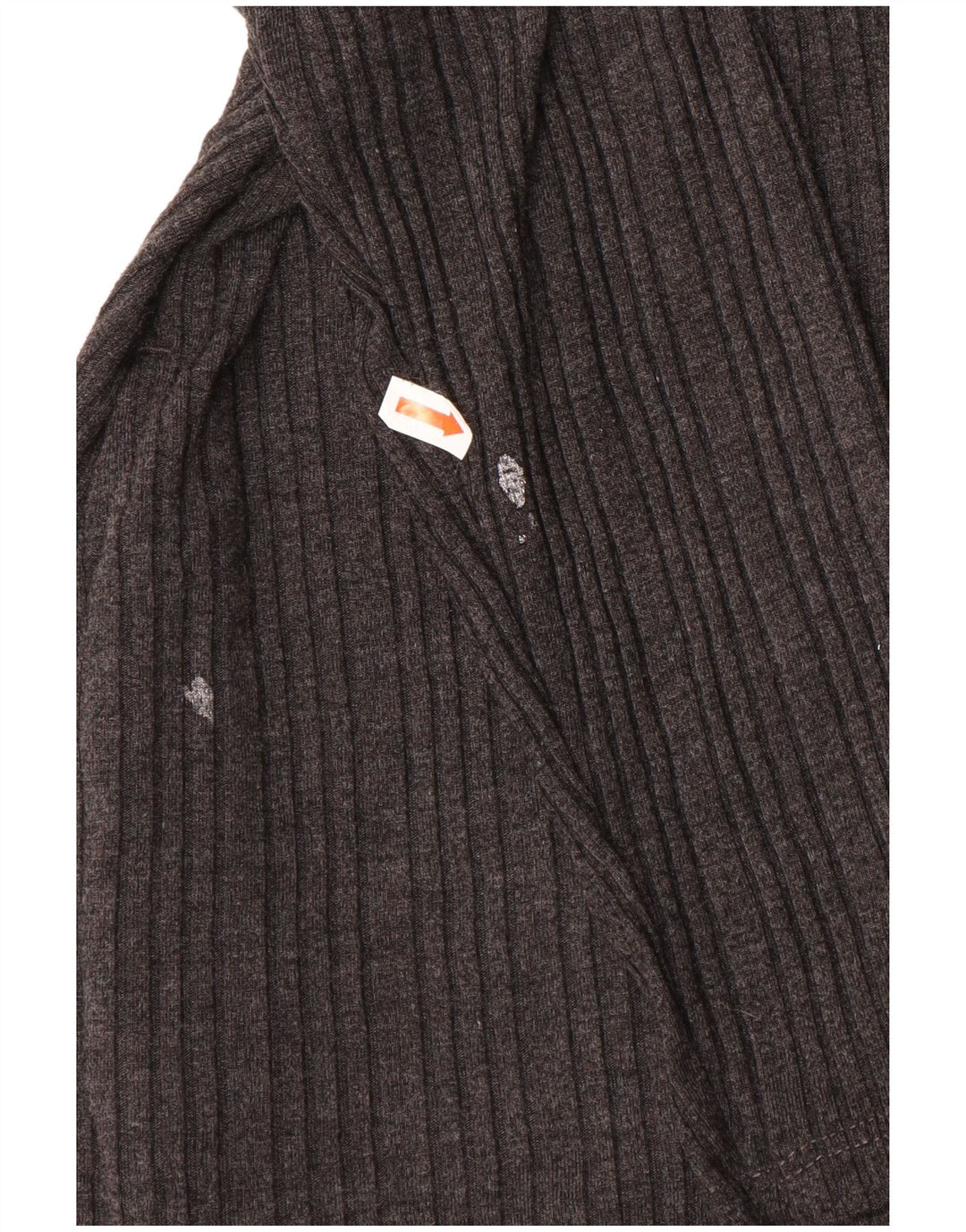 Marks & Spencer Womens Long Sleeve Jumper Dress UK 18 XL Grey Polyester