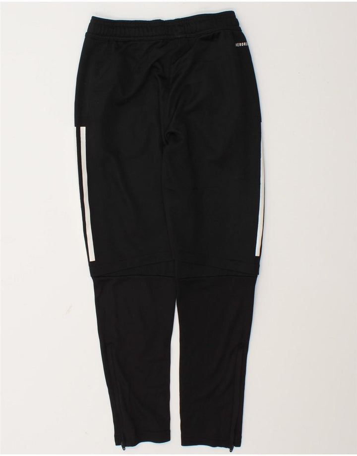 Adidas Boys Aeroready Tracksuit Trousers 9-10 Years  Black Polyester
