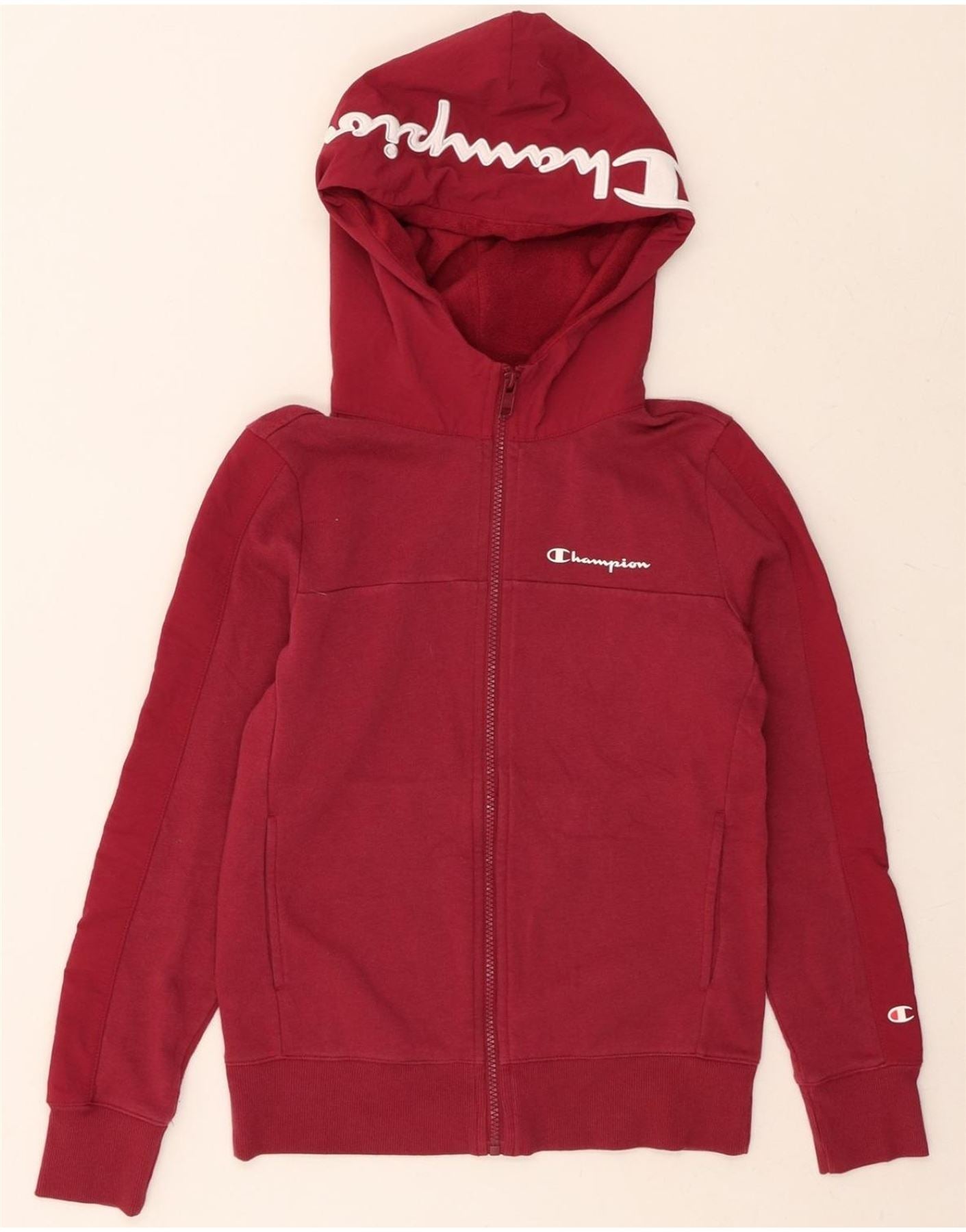 Zip Hoodie Womens Maroon Champion Hoodie Zip Hoodie Champion