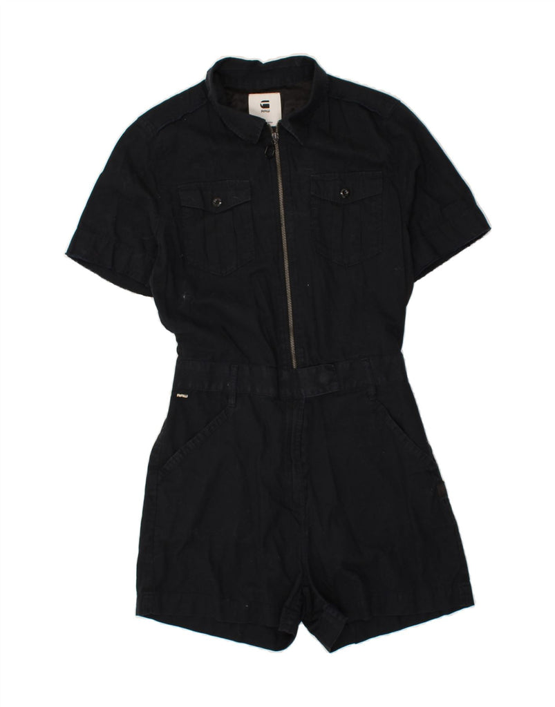 G-STAR Womens Playsuit UK 14 Large Navy Blue | Vintage G-Star | Thrift | Second-Hand G-Star | Used Clothing | Messina Hembry 