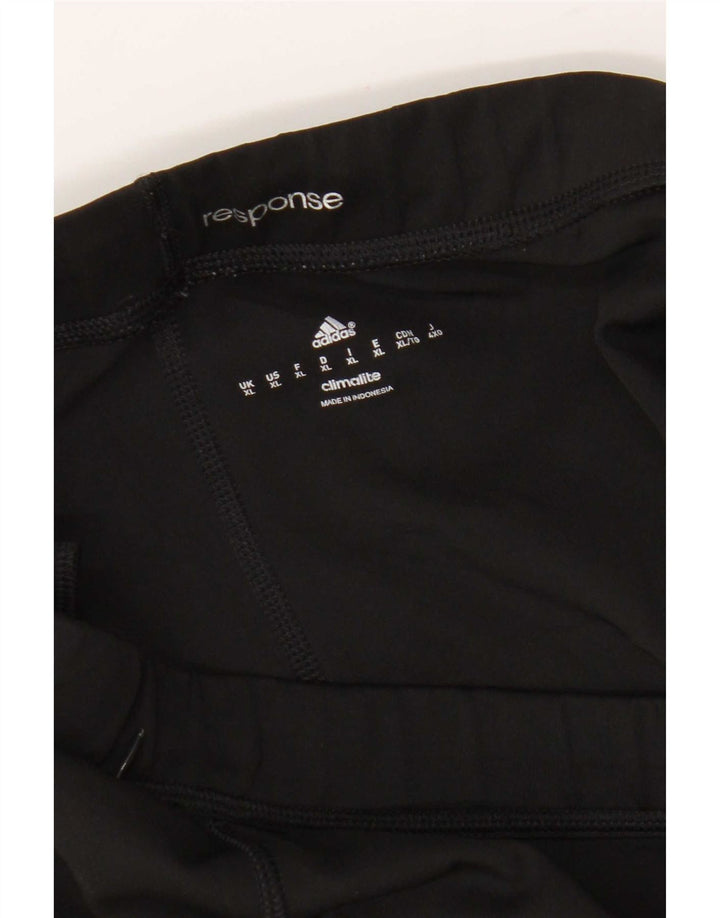 Adidas Womens Response Leggings XL Black Striped